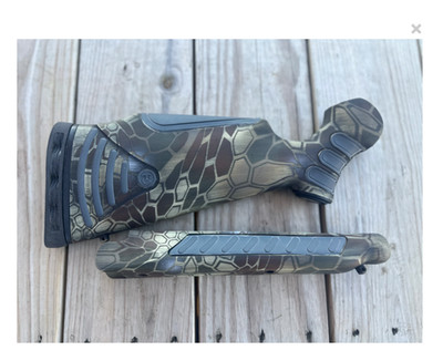 CUSTOM THOMPSON CENTER ENCORE PH DAWG HAUS CAMO FLEX TECH RIFLE STOCKSET