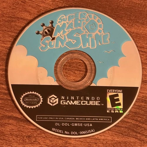 New ListingSuper Mario Sunshine Nintendo Gamecube Tested Works - Disc Only