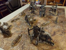 Warhammer Terrain And Mat Set - Painted And Ready To Play