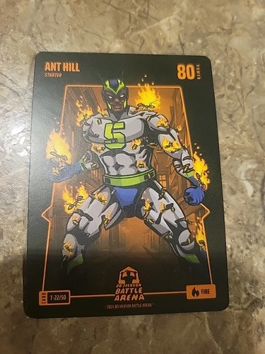 Anthony Edwards ANT HILL Fire 2024 Bo Jackson Battle Arena #T-22/50 Timberwolves