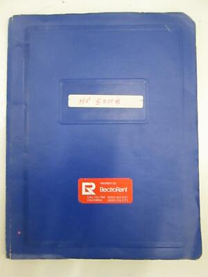 HP Model 5311B Digital-Analog Converter Operating and Service Manual, Used