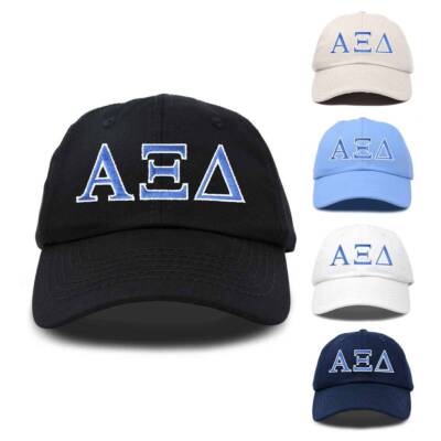 Sorority Shop Phi Sigma Sigma Corduroy Baseball Cap – Embroidered Greek Letters, Adjustable Cotton Cap For Women - View #5
