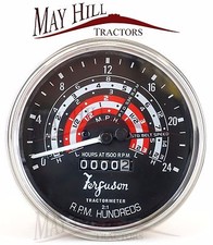 Massey Ferguson 35 - 4 cylinder 23C Diesel Tractor Rev Counter Tractormeter MPH