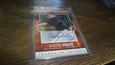 2014 ELITE EXTRA EDITION #467/799 AUSTIN COLEY  AUTOGRAPHED BASEBALL CARD