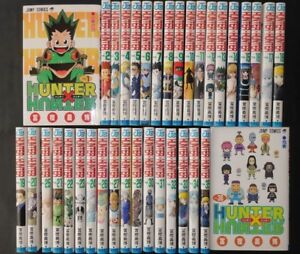 Le Japon Yoshihiro Togashi Manga Lot Hunter X Hunter Vol 1 36 Set Ebay