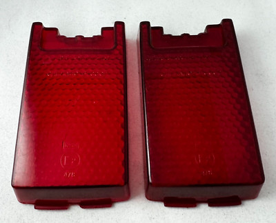 VAZ 2101 USSR 1970s tail light lenses FP140-3716001-b left and right, original