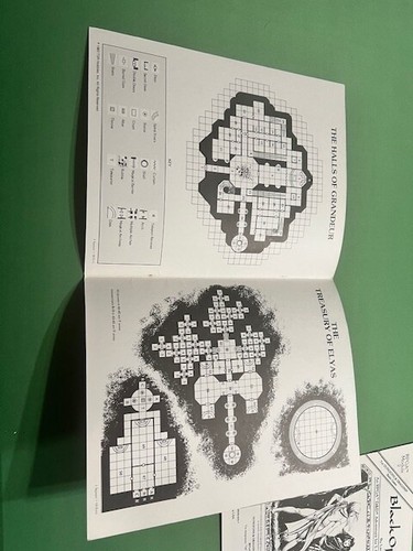 AD&D RPGA 2 BLACK OPAL EYE RAREST OF THE 4 MODULE SET FINE+ GRADE - Picture 3 of 5