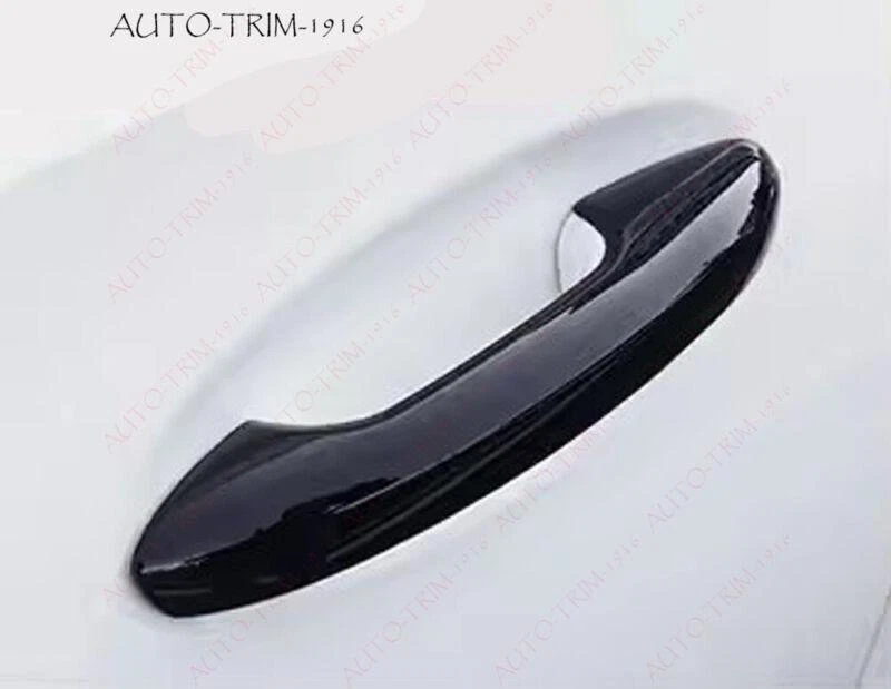 Cubierta de manija de puerta exterior ABS negro brillante para Mercedes-Benz CLE 2024-2025 Foto 2 de 4