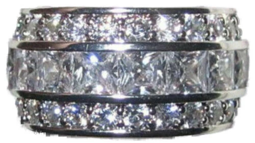 Anelli di bigiotteria Swarovski in argento