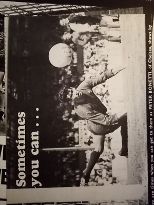 L1m Ephemera 1968 football picture Peter bonetti 