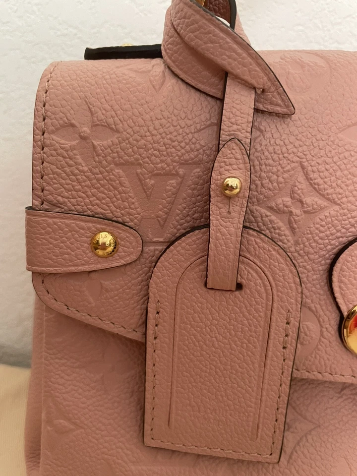 Auténtico Louis Vuitton Empreinte Georges BB rosa Foto 3 de 4