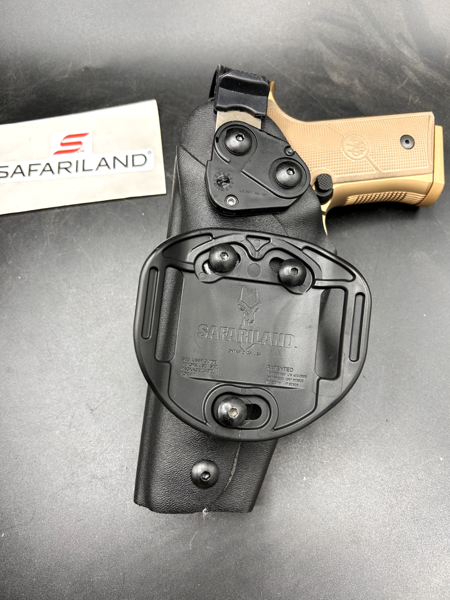 Buy New SAFARILAND Beretta 92 M9, M9A1 M9A3 Belt Holster, Black