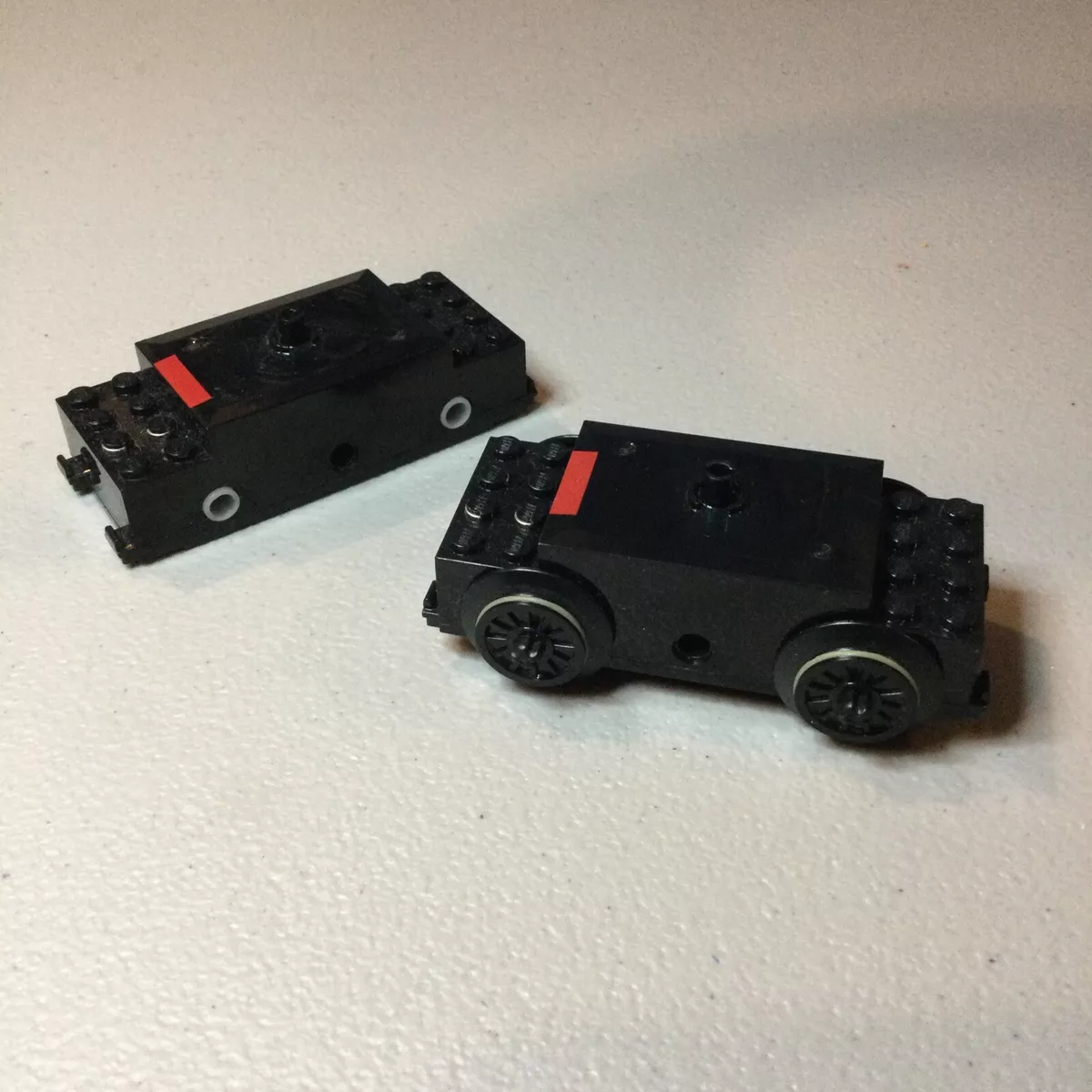 two lego 9 volt train motors Black Remote Control rc eBay
