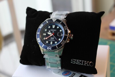 Seiko Men's Padi SNE549 Solar Prospex Divers 200M Stainless Steel Watch