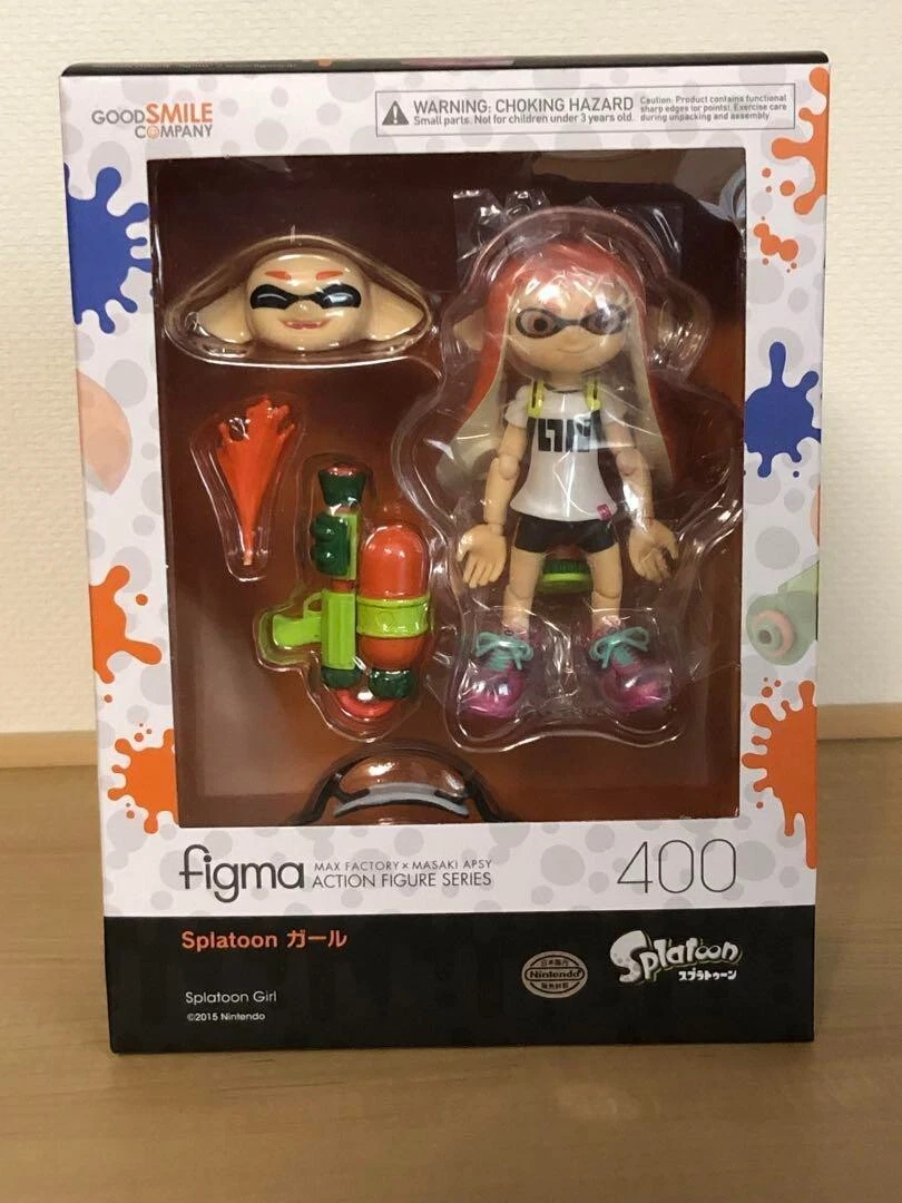 Figure figma girl Splatoon good smile Company 100mm From Japan | eBay