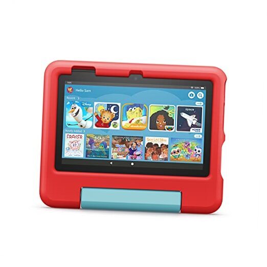 Amazon Kid-Proof Case for Fire 7 tablet (Only compatible with 12th Red