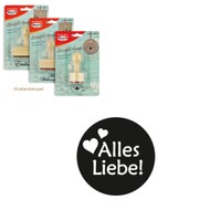 "Meyco Holz Stempel \"Alles Liebe!\" 30 Mm"