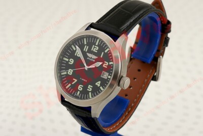 Poljot Russian MILITARY style aviation pilot's men's watch AVIATOR