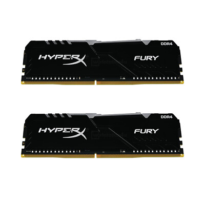 Kingston HyperX Fury RAM 2x 8GB RGB DIMM DDR4 3200MHz HX432C16FB3A/8 CL16-18-18