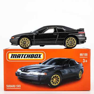 2022 Matchbox Power Grabs #88 Subaru SVX EBONY PEARL METALLIC