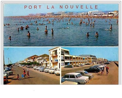 11.PORT-LA-NOUVELLE.LA PLAGE, LE BOULEVARD ST CHARLES.CPSM