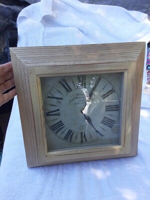 Vintage CAFE de la TOUR Paris Depuis 1928 Pour Manger Bon Clock Tested