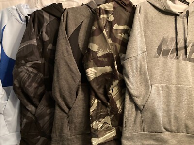 NWT Men's Regular/B&T Nike Therma Fleece Training Hoodie assorted sizes & prints
