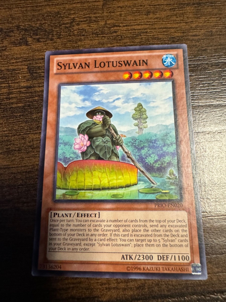Sylvan Lotuswain PRIO-EN020 Yu-Gi-Oh! Card Unlimited Rare | eBay Sylvan Lotuswain PRIO-EN020 Yu-Gi-Oh! Card Unlimited Rare | eBay