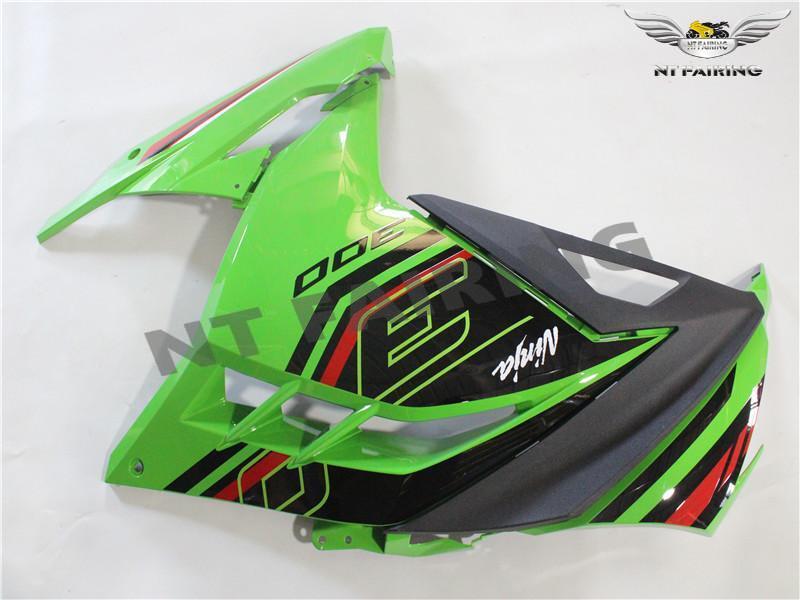 Injection New KRT Green Full Fairing Fit for Kawasaki 2013-2017 EX300 h034