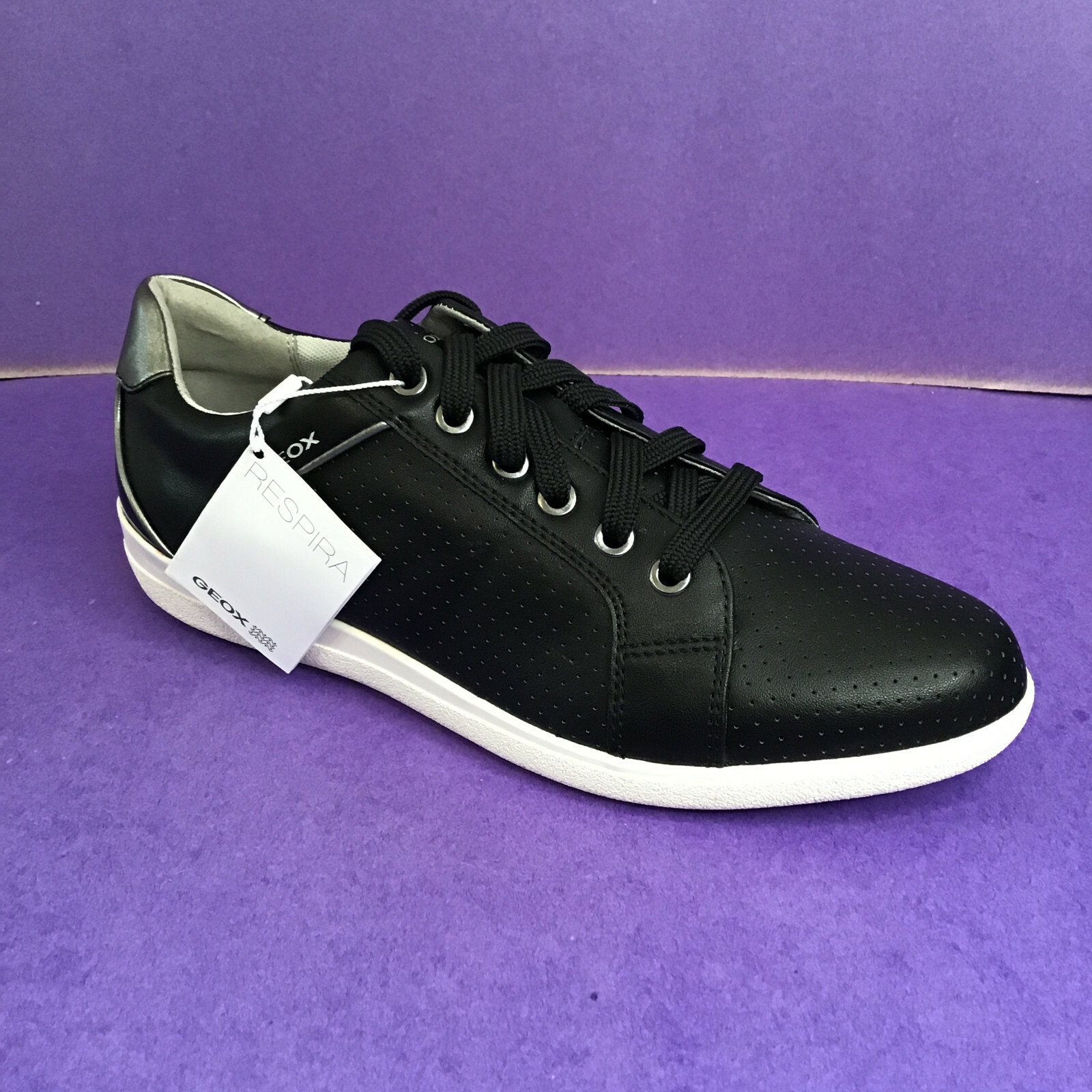 Respira Black Gray- Size 9 Italian Patent New | eBay