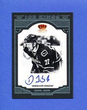 2011 CROWN ROYALE HOCKEY DANIEL SEDIN canucks ICE KINGS /99 