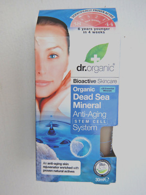 Dr. organic Dead Sea Mineral Anti-Aging Stem Cell System Skin Rejuvenator vegan