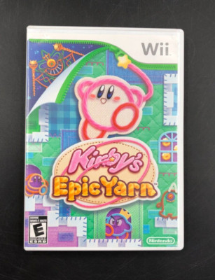 Kirby's Epic Yarn (Nintendo Wii) w/ Manual