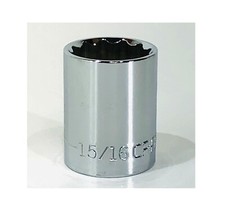NEW Craftsman 15/16 SAE 1/2 Drive 12 Point So...