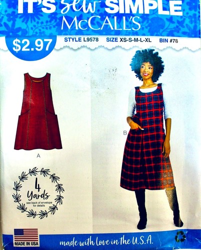 ¡Tú eliges! VESTIDO JUMPER Patrón de costura Falta y Talla Grande ~ UC - Imagen 46 de 53