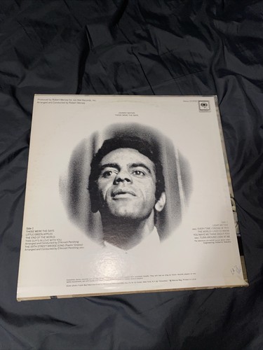 Johnny Mathis – Those Were The Days LP 1968 - Columbia CS 9705 VINYL RECORD - Picture 2 of 3