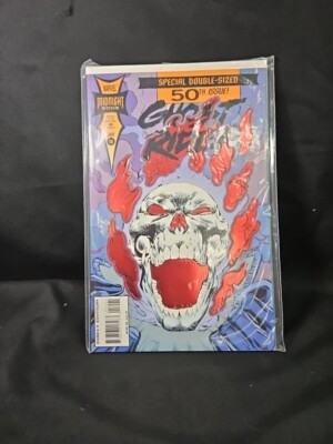 Ghost Rider #50 Marvel Comic Book DIE CUT NEWSSTAND EDITION Special ...