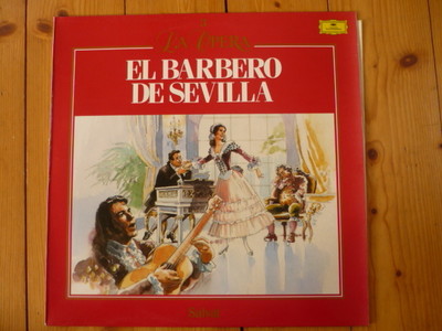 La Opera 3 : El Barbero de Sevilla CLAUDIO ABBADO Teresa Berganza DG LP 424305-1