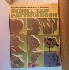 SCROLL SAW PATTERN BOOK Crafts Wood Working 450 Workable Patterns As Is