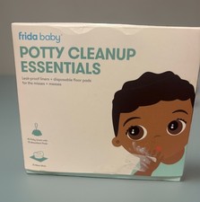Frida Baby Potty Cleanup Essentials, Leak-Proof Potty Liners  Floor Pads NEW
