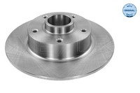 2X Meyle Bremsscheibe 16-15 523 0024 FüR Renault
