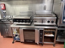 French Plancha, electric oven & racking plus Induction Hob