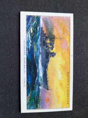 1939 Player Modern Naval Craft Card # 30 ''Giuseppe Garibaldi'' (EX)