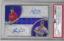 Smith-Shawver and Max Fried 2024 Dynamic Duals Auto Amethyst #39A l44/50 PSA10