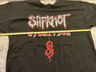 Original 2001 Slipknot Pledge Of Allegiance Tour Shirt XL In Great