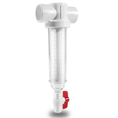 100 Mesh Spin Down Sand Separator/Sediment Water Filter System, 1.5 Inch PVC ...