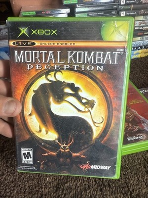 Mortal Kombat Deception OG Microsoft Xbox No Manual But Mint Condition Disc!