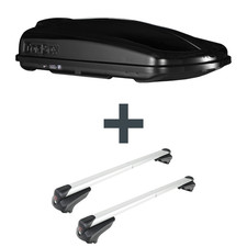 Dachbox Topbox TopBox 420 + Dachträger G3 für VW Golf III Variant Typ 1H5 Kit