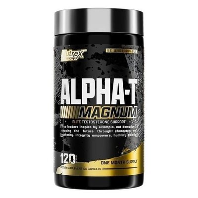 #ad Nutrex Alpha T Magnum Testosterone Booster Muscle Test Support 120 Capsules $39.95