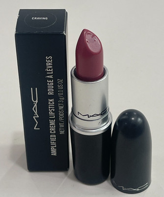Mac Amplified Creme Lipstick - Craving - .1 oz / 3 g NIB Item As Photos